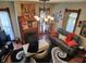 Comfortable living room featuring a fireplace, elegant lighting, and a relaxing ambiance at 23 N West St, Shelbyville, IN 46176