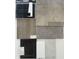 A collection of material samples showing brick, tile, wood, carpet, cabinet and counter selections at 288 Commodore Dr, Pittsboro, IN 46167