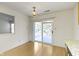 Cozy breakfast nook with sliding glass doors leading to an enclosed patio and a bright, airy atmosphere at 3114 Village Park N Dr, Carmel, IN 46033