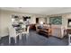 Living room and kitchen combo at 4000 N Meridian St # 9E, Indianapolis, IN 46208