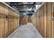 Organized storage units lined up in a secure hallway, offering ample space at 4000 N Meridian St # 9E, Indianapolis, IN 46208