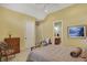 Bedroom with neutral carpet, furnishings, and ensuite bathroom at 6829 Whitetail Woods Ct, Bargersville, IN 46106