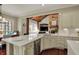 Well-designed kitchen featuring granite countertops, stainless steel appliances, and a functional layout at 6829 Whitetail Woods Ct, Bargersville, IN 46106