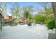 Breathtaking lake view with private dock, boat slip, and outdoor seating for enjoying the waterfront lifestyle at 7456 Heather Ct, Nineveh, IN 46164