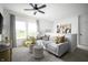 Cozy bonus room featuring comfortable seating, natural light, and a relaxing atmosphere at 769 Rose Garden Way, Westfield, IN 46074