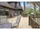 Inviting deck showcasing outdoor seating and a barbecue grill, ideal for relaxation and social gatherings at 889 Cedar Wood Pl, Carmel, IN 46032