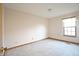 Bedroom with wall-to-wall carpeting and window with curtains at 8911 Country Walk Ct, Indianapolis, IN 46227