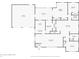 Detailed floor plan showcasing the layout with the living room, sunroom, and primary bedroom suite at 9535 E Michigan St, Indianapolis, IN 46229