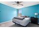 Bedroom with carpeted floors and natural light at 10883 Balfour Dr, Noblesville, IN 46060