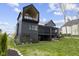 Modern home with a large backyard, covered patio, and beautiful landscaping at 1333 Chatham Rdg Ct, Westfield, IN 46074