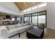 Open concept living room features hardwood floors, large windows, and modern furniture at 1333 Chatham Rdg Ct, Westfield, IN 46074