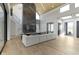 Living room with a large fireplace, hardwood floors, and stylish decor at 1333 Chatham Rdg Ct, Westfield, IN 46074