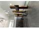 View of modern shower with multiple shower heads and wood-look ceiling feature at 1333 Chatham Rdg Ct, Westfield, IN 46074