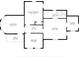 Detailed floor plan showcasing the layout of the house with dimensions for each room at 1509 Sycamore St, Columbus, IN 47201