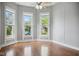 Comfortable living space with multiple windows, allowing for abundant light and views at 1509 Sycamore St, Columbus, IN 47201