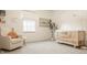 Beautiful Bedroom features a crib, rocker, neutral color palette, and large window at 15655 Woodford Dr, Westfield, IN 46074