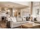 Bright living room with modern decor and ample natural light at 15655 Woodford Dr, Westfield, IN 46074