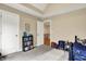 Bedroom with carpet, closet and doorway at 5212 Knollton Rd, Indianapolis, IN 46228