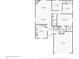 Detailed floor plan of the house layout, showcasing room dimensions and overall design at 6853 Arjay Dr, Indianapolis, IN 46217