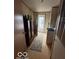 Small laundry room with washer and dryer and linoleum flooring at 7765 N 225 W, Lebanon, IN 46052