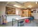 Spacious garage with storage and work space at 8051 Sycamore Springs Trl, Indianapolis, IN 46239