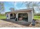 Open two-car garage with tools, shelving, and storage, perfect for projects and organization at 8051 Sycamore Springs Trl, Indianapolis, IN 46239