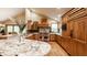 Well-appointed kitchen features granite countertops, custom cabinetry, stainless steel appliances, and an open layout at 8901 Shetland Ln, Indianapolis, IN 46278