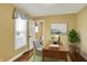 Cozy office space with hardwood floors, a wooden desk, and natural lighting at 110 W Buckeye St, Cicero, IN 46034