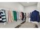 Spacious walk-in closet with ample shelving for clothing and accessories at 14349 Marsdale Pl, Carmel, IN 46074