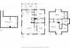 Detailed floor plan showcasing the layout of this multi-story house, including the kitchen, bedrooms, and living spaces at 222 Raines St, Plainfield, IN 46168