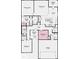 Floorplan featuring primary suite, great room, three bedrooms, two bathrooms, and kitchen at 2249 Aviary Ln, Danville, IN 46122