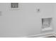 Interior wall showing laundry hookups at 2249 Aviary Ln, Danville, IN 46122