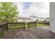 Backyard deck offering a view of the yard and surrounding houses at 2348 Shadowbrook Dr, Plainfield, IN 46168