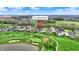 Aerial view showing the location of the property at 284 Chatham Hills Blvd. on a golf course at 284 Chatham Hills Blvd, Westfield, IN 46074