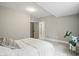 Neutral bedroom features natural light, closet, and minimalist decor at 284 Chatham Hills Blvd, Westfield, IN 46074