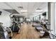 Well-equipped fitness center featuring treadmills, ellipticals, and weight machines at 333 Massachusetts Ave # 204, Indianapolis, IN 46204