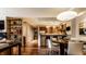 Bright and open living space with hardwood floors, a modern kitchen, and a dining area at 333 Massachusetts Ave # 204, Indianapolis, IN 46204