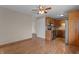 Kitchen with wood cabinets and stainless steel appliances at 3561 Winings Ave, Indianapolis, IN 46221