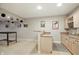 Finished basement with kitchenette and a wet bar at 4707 Branch View Way, Indianapolis, IN 46234