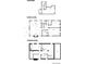 Detailed floor plan showcasing the layout of all levels of the home at 5135 N Kenwood Ave, Indianapolis, IN 46208