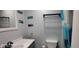 Charming bathroom featuring modern sink, vanity, toilet, and decor at 5444 S Holiday Dr, Columbus, IN 47203