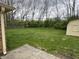 Large backyard featuring green lawn and shed at 5774 N Ewing St, Indianapolis, IN 46220