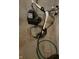 Basement featuring a sump pump and utility lines with unfinished floors and concrete walls at 5912 Accent Dr, Indianapolis, IN 46221