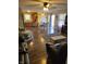 Open-concept living area seamlessly connecting to the kitchen and dining space at 5912 Accent Dr, Indianapolis, IN 46221