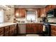 Updated kitchen featuring stainless steel appliances, stylish lighting, and ample counter space at 8035 Black Oak Ct, Plainfield, IN 46168
