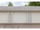 Attached one-car garage provides secure parking and additional storage space at 8410 Glenwillow Ln # 208, Indianapolis, IN 46278