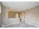Comfortable bedroom area featuring neutral carpet and soft, natural light at 10448 Pintail Ln, Indianapolis, IN 46239
