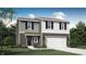 Charming two-story home featuring a two-car garage, landscaped yard, and delightful curb appeal at 11829 Vale St, Indianapolis, IN 46235