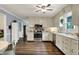 Bright kitchen features stainless appliances, tiled backsplash, and ample natural light at 12669 Brookshire Pkwy, Carmel, IN 46033