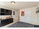 Nicely decorated bedroom complete with flat screen TV at 1370 Timber Bluff Rd, Westfield, IN 46074